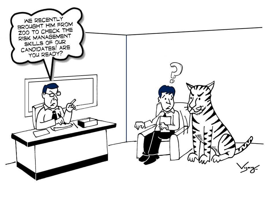 A Funny Cartoon on Risk Management | World Colleges Information